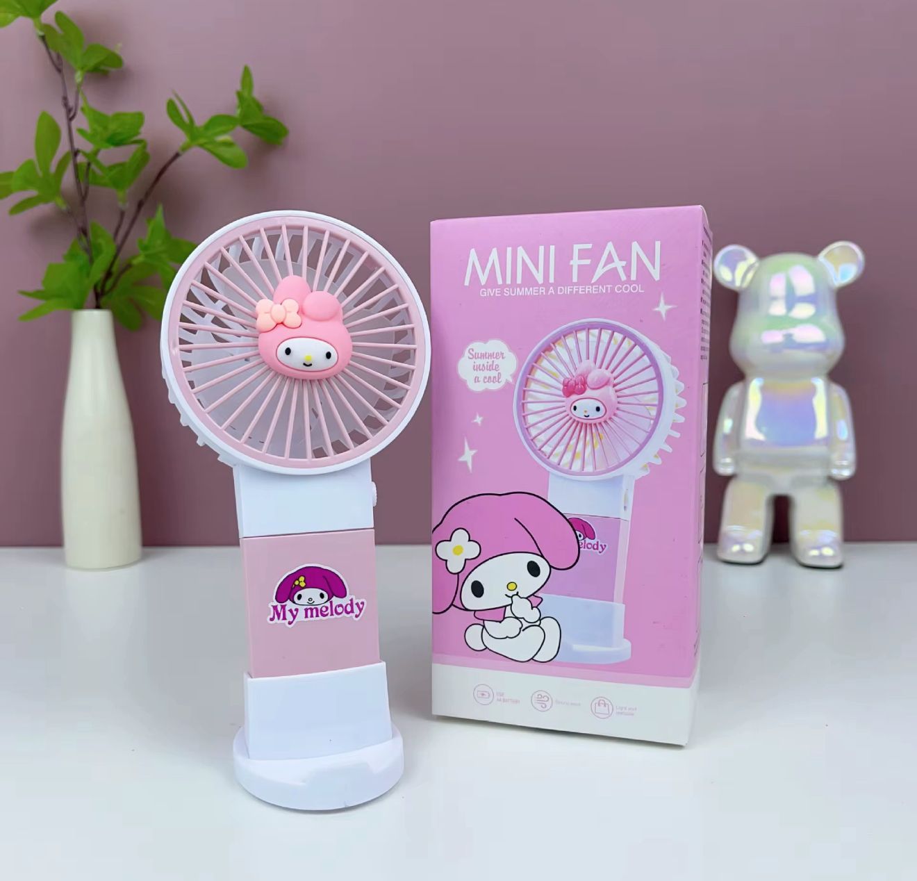 Ventilador de mano recargable